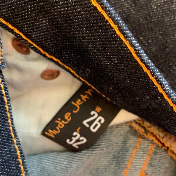 Nudie jeans dark blue wash size 26 skinny fit - Picture 8 of 8